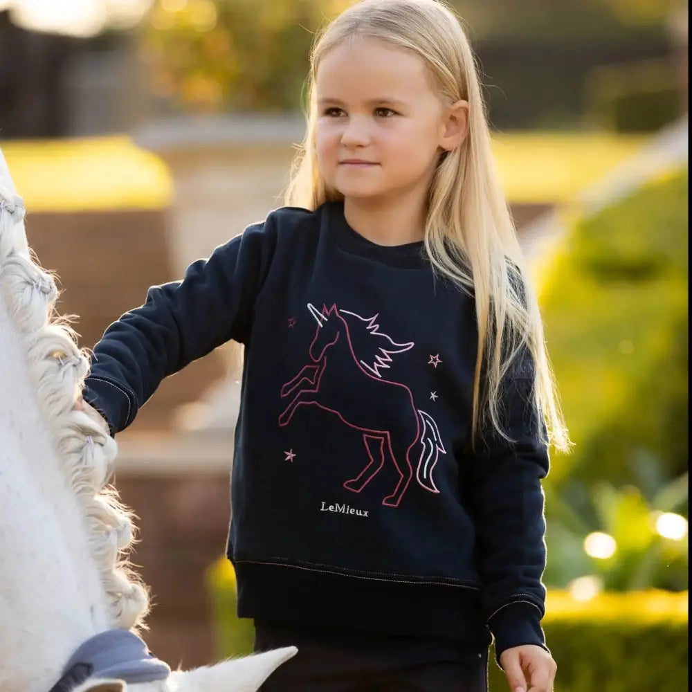 LeMieux Mini Camilla Crew Navy Navy 3-4 Years Coats & Jackets Barnstaple Equestrian Supplies