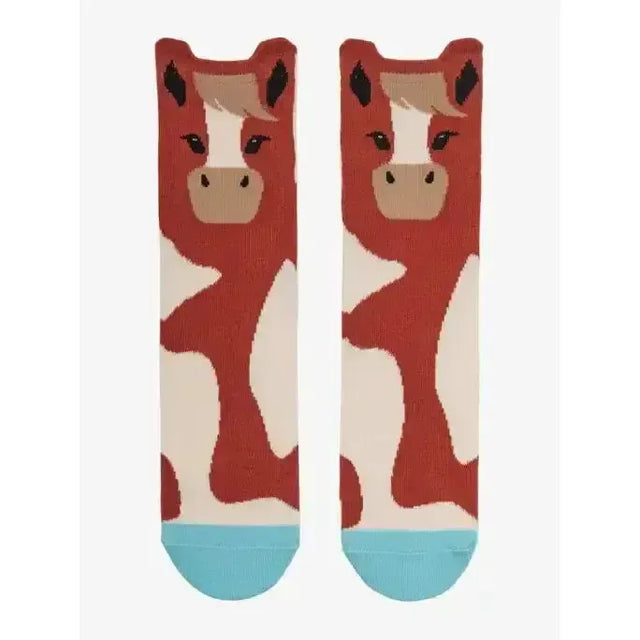 Lemieux Mini Character Socks 2 pack Flash Flash Socks UK Child Shoe 13-3 Riding Socks