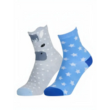 LeMieux Mini Character Socks 2 Pack Sam UK Child Shoe 6-8 Sam Sock Riding Socks