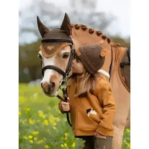 Lemieux Mini Charlie Lined Hoodie Ginger 5-6 Years Ginger Hoodies