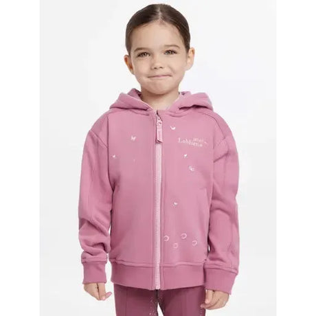 Lemieux Mini Charlie Zip Through Peony Peony 3-4 years Hoodies