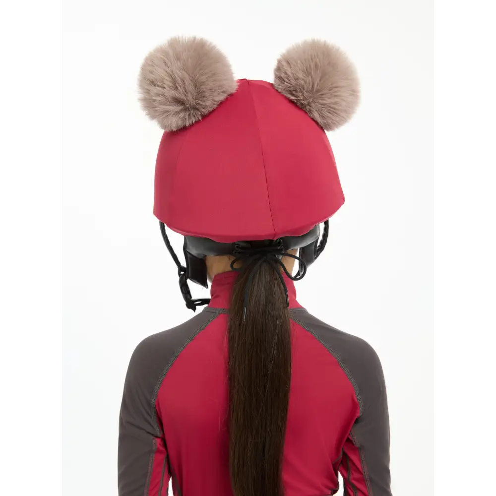 Lemieux Mini Double Pom Hat Silk Ember - Ember - Hat Silks