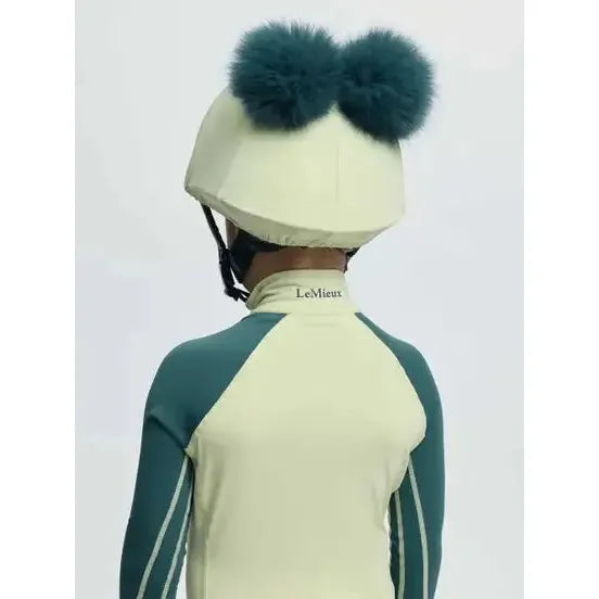 Lemieux Mini Double Pom Hat Silk Macaron Macaron One Size Hat Silks