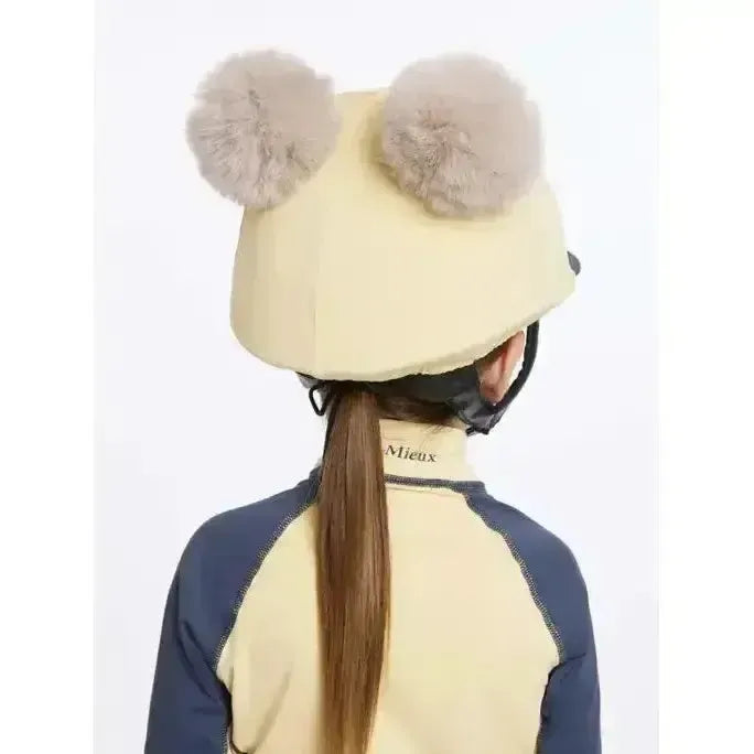 Lemieux Mini Double Pom Hat Silk Mimosa mimosa One Size Hat Silks