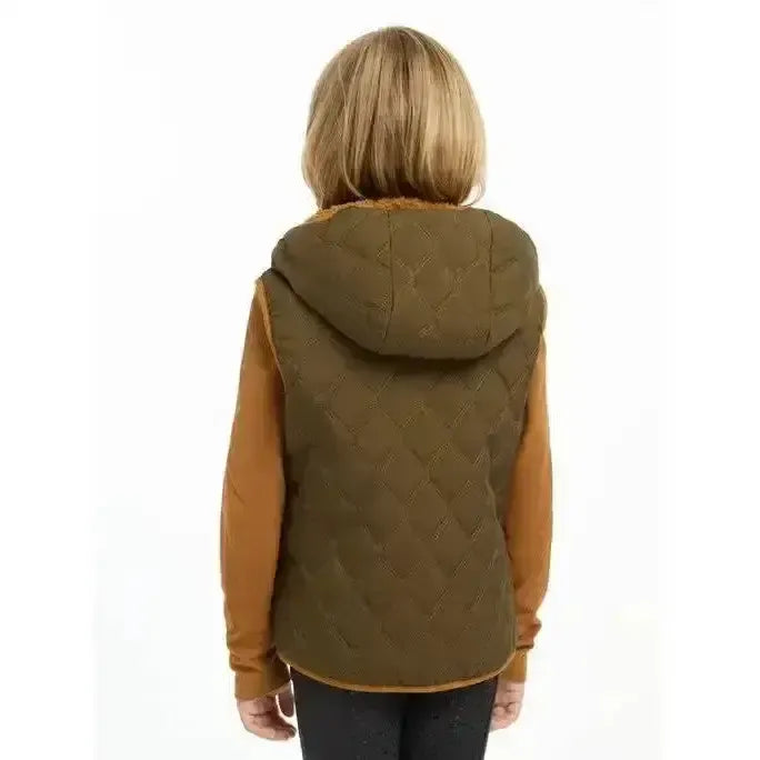 Lemieux Mini Elsie Reversible Gilet Alpine 5-6 Years Alpine Bodywarmers