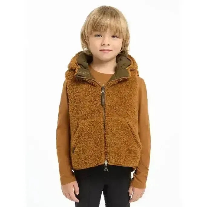 Lemieux Mini Elsie Reversible Gilet Alpine 5-6 Years Alpine Bodywarmers