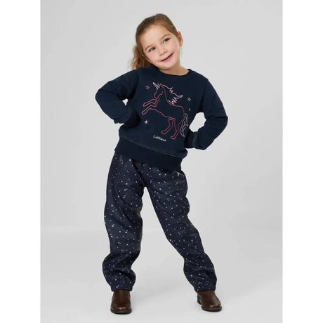 LeMieux Mini Flow Waterproof Trousers Navy 3-4 Years Waterproof Legwear Barnstaple Equestrian Supplies