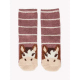 Lemieux Mini Fluffy Character Socks Duke Duke UK Child Shoe 13-3 Riding Socks