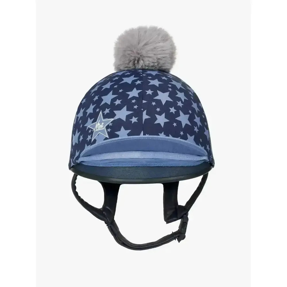 LeMieux Mini Hat Silk Indigo Hat Silks