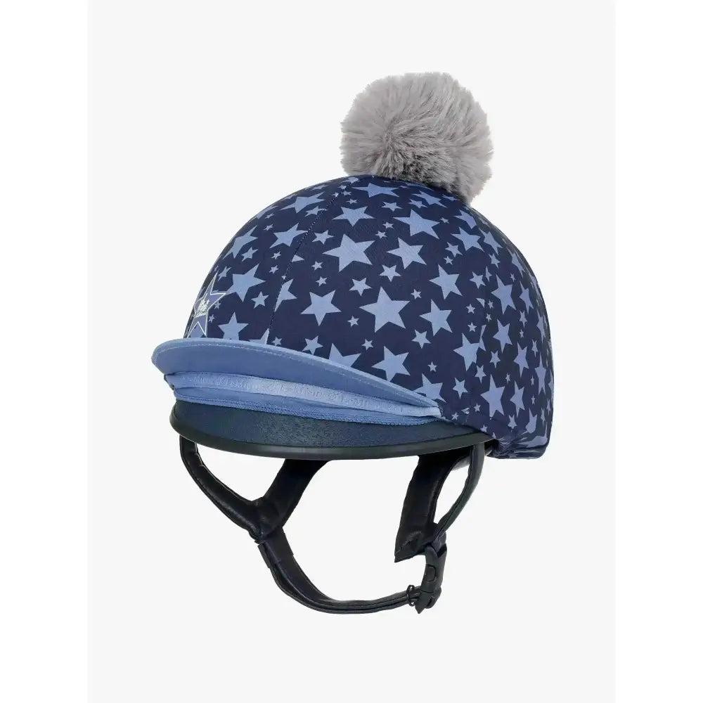 LeMieux Mini Hat Silk Indigo Hat Silks Barnstaple Equestrian Supplies