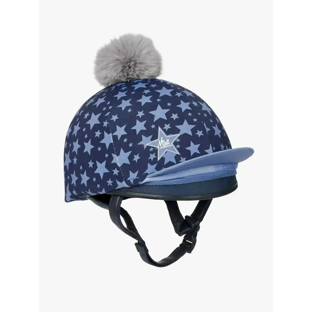 LeMieux Mini Hat Silk Indigo Hat Silks Barnstaple Equestrian Supplies