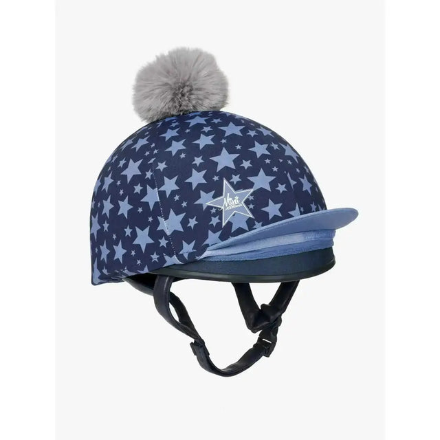 LeMieux Mini Hat Silk Indigo Hat Silks Barnstaple Equestrian Supplies