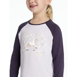 Lemieux Mini Jamie Lemon Long Sleeve Top Lilac Lilac 3-4 years T Shirts