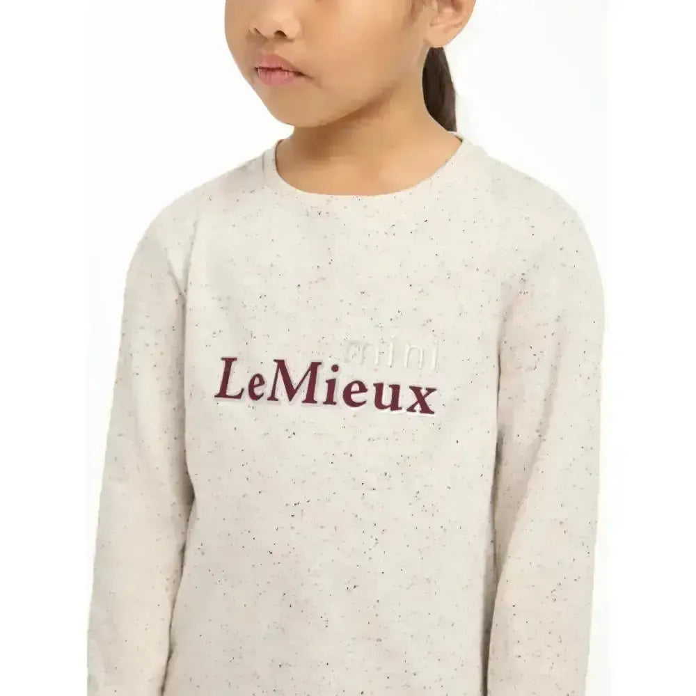 Lemieux Mini Jessie Long Sleeve Top Ecru/Nep 3-4 Years misc Base Layers