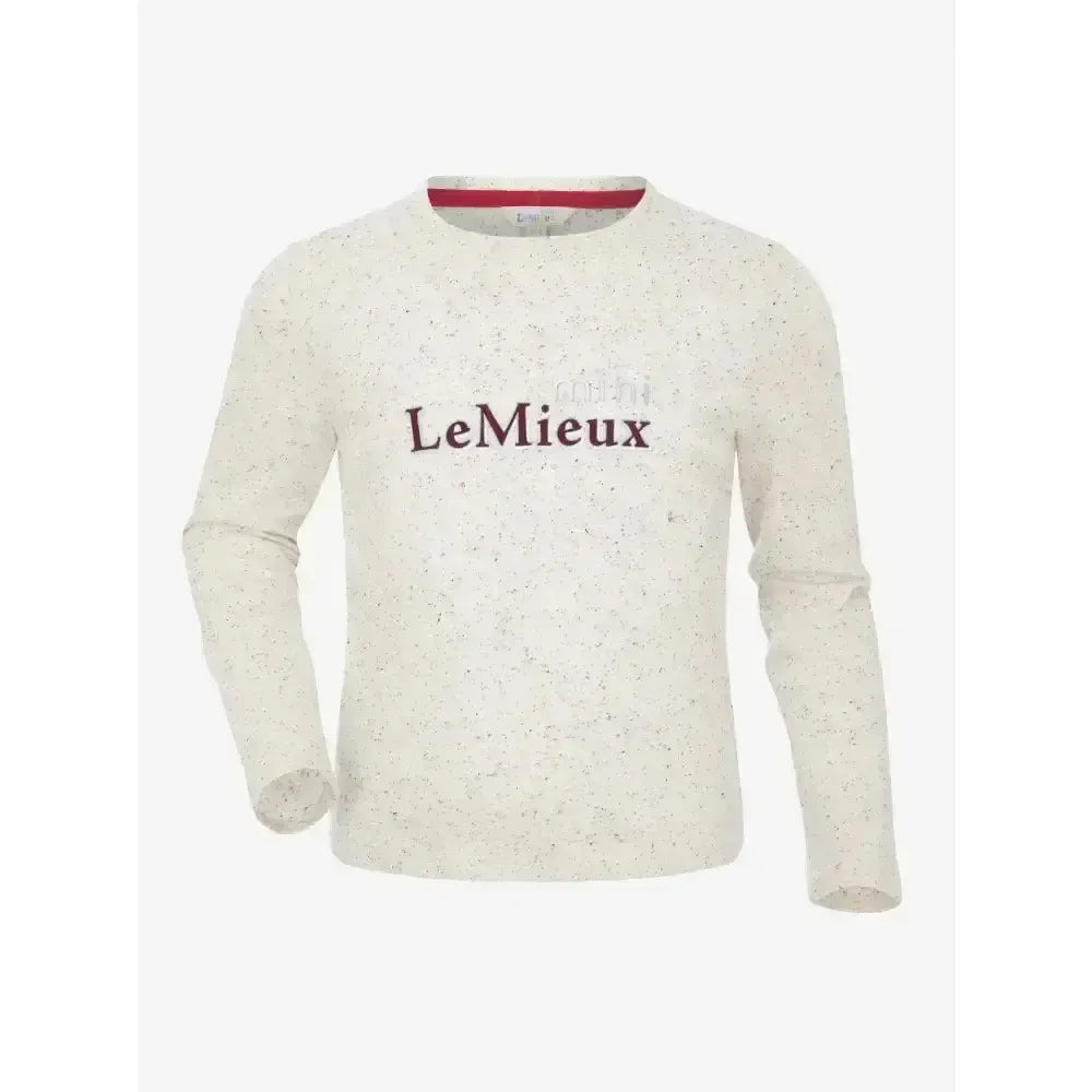 Lemieux Mini Jessie Long Sleeve Top Ecru/Nep 3-4 Years misc Base Layers