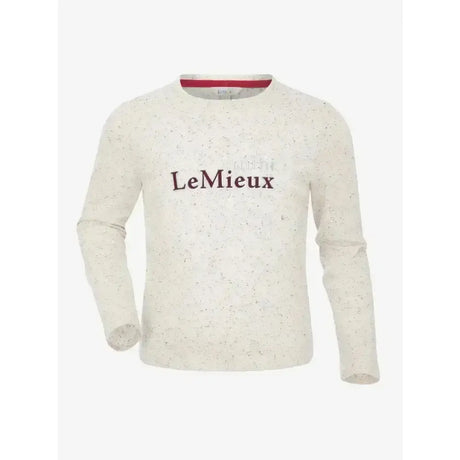 Lemieux Mini Jessie Long Sleeve Top Ecru/Nep 3-4 Years misc Base Layers