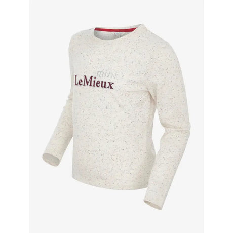 Lemieux Mini Jessie Long Sleeve Top Ecru/Nep - Base Layers