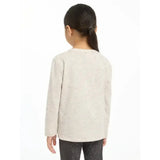 A soft off-white lemieux mini jessie long sleeve top with subtle speckled texture perfect for casual wear