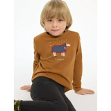 Lemieux Mini Jessie Long Sleeve Top Ginger 3-4 Years Ginger Base Layers