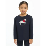 Lemieux Mini Jessie Long Sleeve Top Navy 3-4 Years Navy Base Layers
