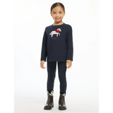 Lemieux Mini Jessie Long Sleeve Top Navy 3-4 Years Navy Base Layers