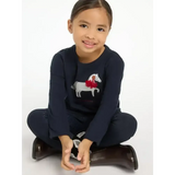 Lemieux Mini Jessie Long Sleeve Top Navy 3-4 Years Navy Base Layers