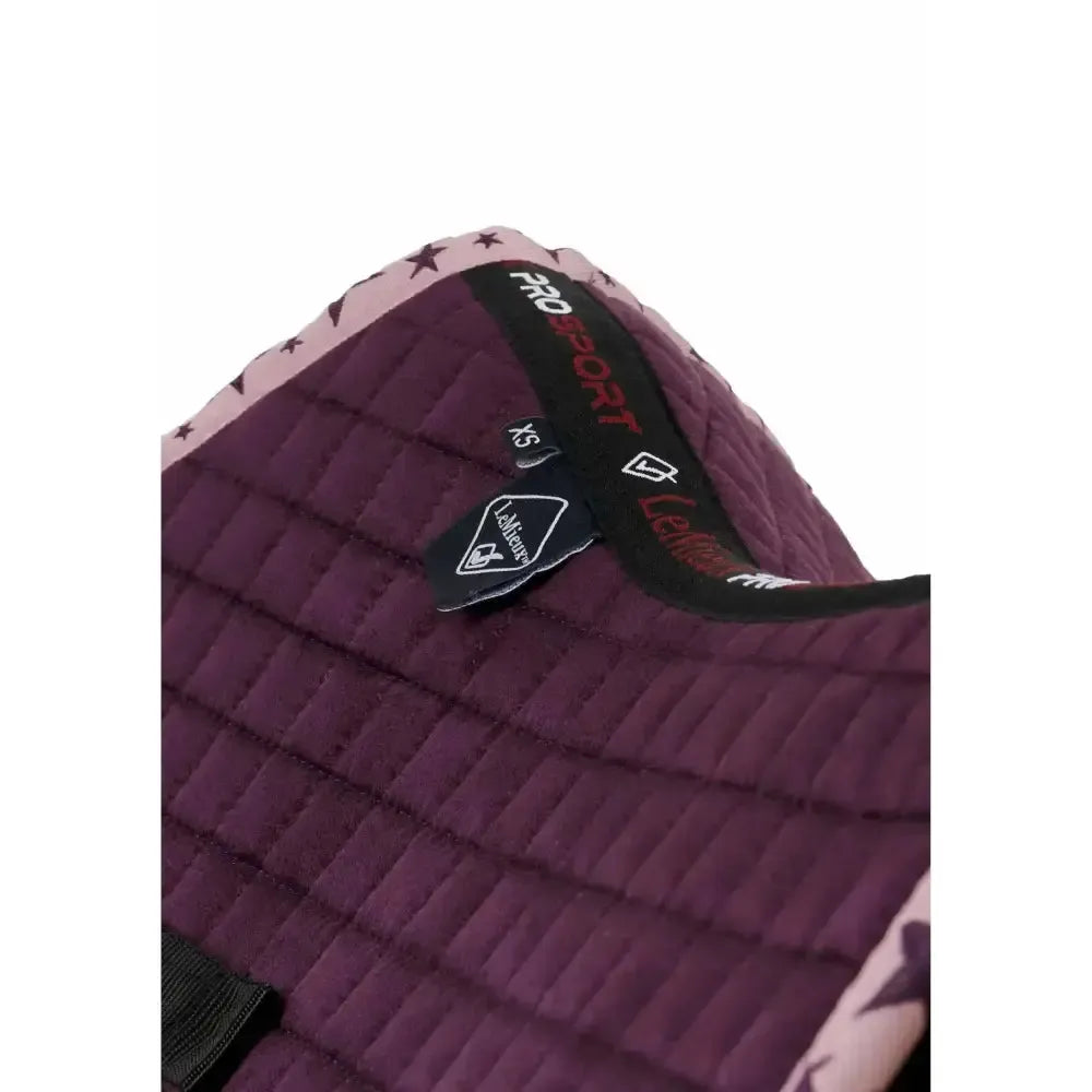 LeMieux Mini Jump Suede Square Fig Saddle Pads