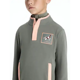 Lemieux Mini Mae Popper Fleece Rosemary Rosemary 3-4 years Fleece Tops