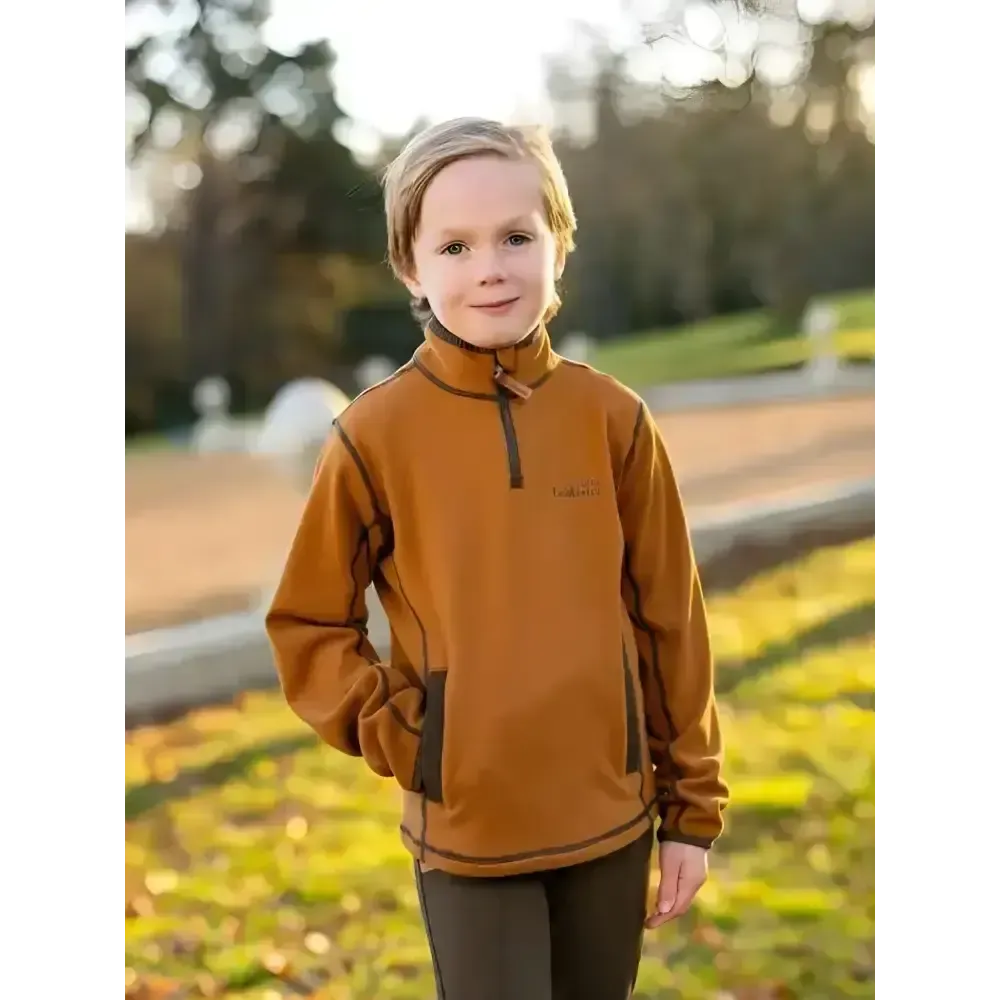 Lemieux Mini Mari Micro Fleece Ginger 3-4 Years Ginger Jumpers & Hoodies