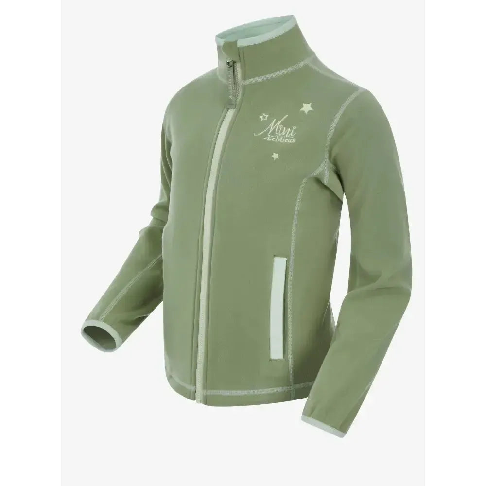 Lemieux Mini Mari Zip Through Thyme 3-4 Years Jumpers & Hoodies