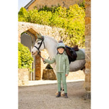 Lemieux Mini Mari Zip Through Thyme 3-4 Years Jumpers & Hoodies
