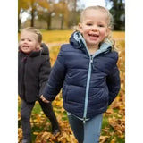 Lemieux Mini Megan Reversible Puffer Navy 3-4 Years Navy Coats & Jackets