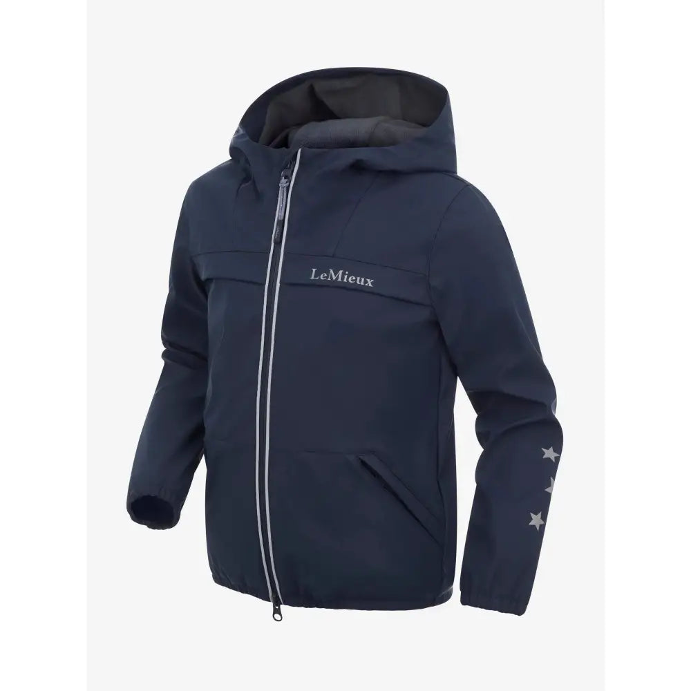 Lemieux Mini Milo Waterproof Jacket Navy 3-4 Years Outdoor Coats & Jackets