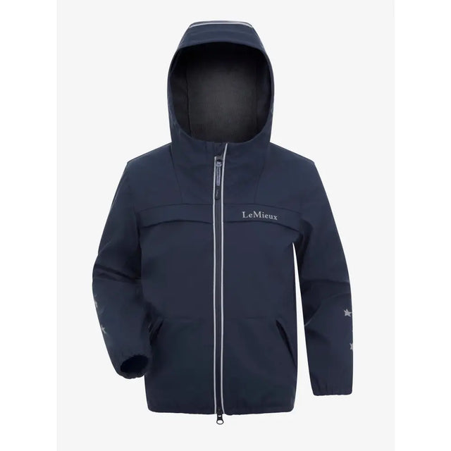 Lemieux Mini Milo Waterproof Jacket Navy 3-4 Years Outdoor Coats & Jackets