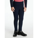 Lemieux Mini Nora Brushed Pull On Navy Navy 3-4 years Riding Tights