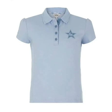 LeMieux Mini Polo Shirt Mist 5-6 Years Polo Shirts