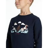 Lemieux Mini Poppy Long Sleeve Top Navy Navy 3-4 years Jumpers