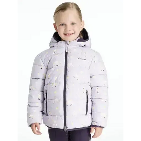 Lemieux Mini Printed Lilo Puffer Jacket Lilac Lilac 3-4 years Outdoor Jackets