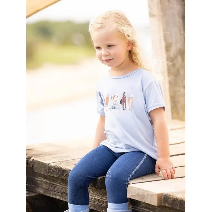 LeMieux Mini Puddle Pals T-Shirt Mist - Polo Shirts & T Shirts