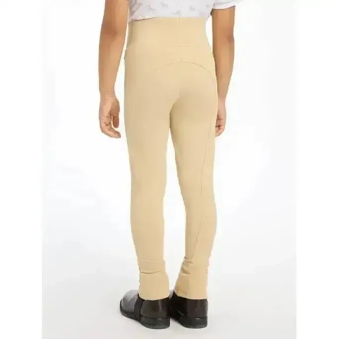 LeMieux Mini Pull On Breech Beige 3-4 Years Beige Breeches