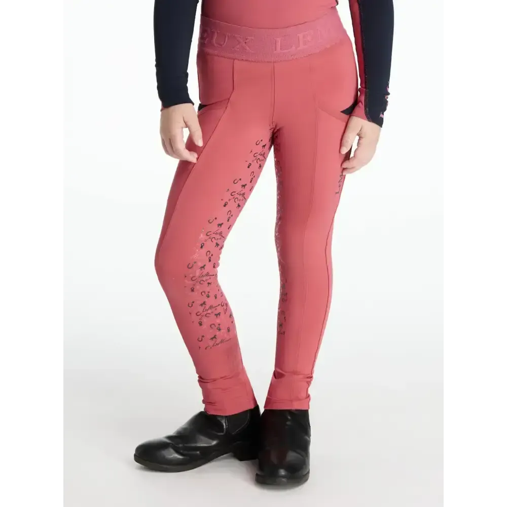 Lemieux Mini Pull Ons Cranberry Cranberry 3-4 years Riding Tights
