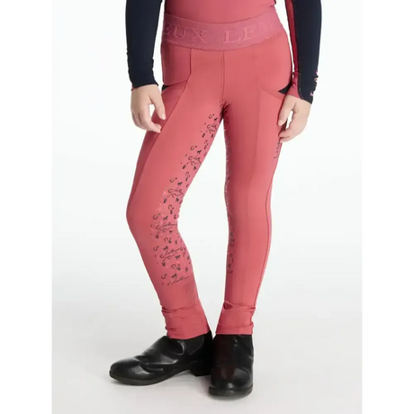 Lemieux Mini Pull Ons Cranberry Cranberry 3-4 years Riding Tights