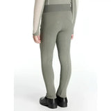 Olive green lemieux mini pull ons rosemary with subtle glittery texture and sleek form-fitting design for mini riders