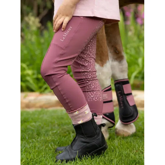 Lemieux Mini Pull Ons Rosewood Rosewood 3-4 years Legwear