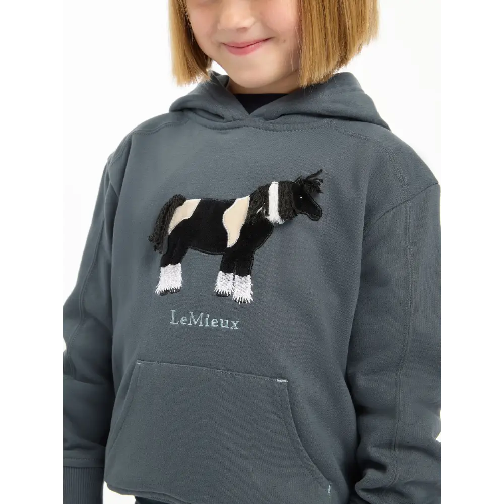 Lemieux Mini Romi Hoodie Petrol - Jumpers & Hoodies