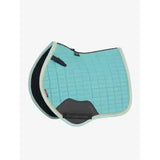 Lemieux Mini Suede Close Contact Square Lagoon Lagoon X-Small Saddle Pads