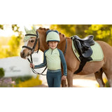 Lemieux Mini Suede Close Contact Square Macaron Macaron X-Small Saddle Pads
