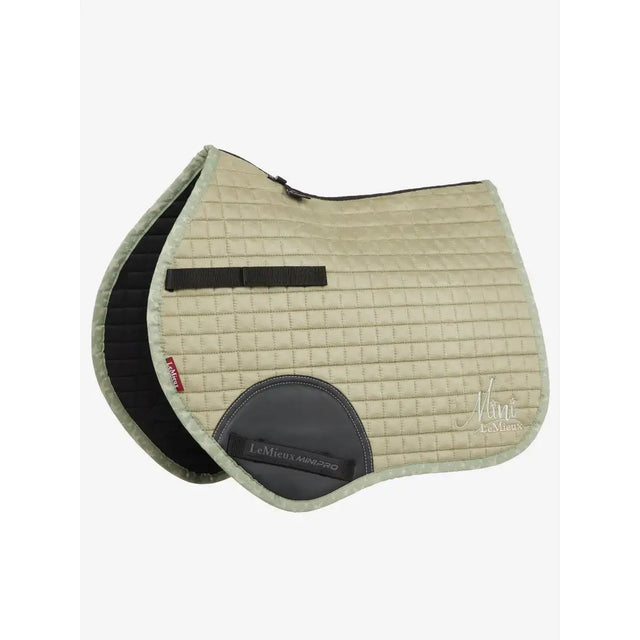 Lemieux Mini Suede Jump Square Fern Mini Saddle Pads