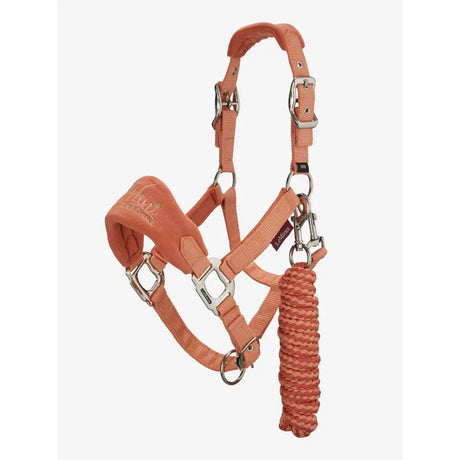 Lemieux Mini Vogue Headcollar Apricot Mini Headcollars & Leadropes Barnstaple Equestrian Supplies