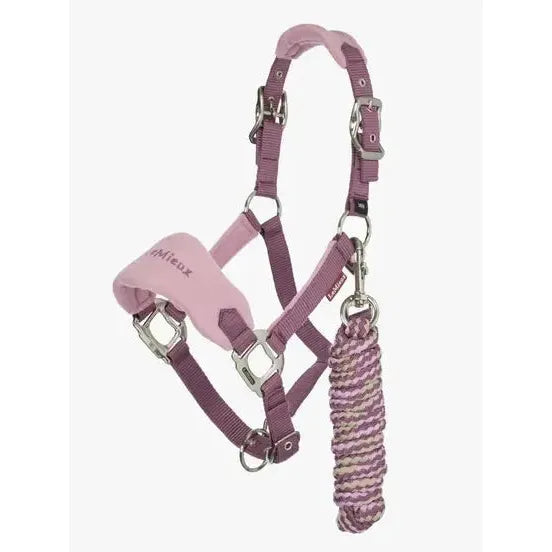 Lemieux Mini Vogue Headcollar & Leadrope Mallow Mallow Super Mini Headcollar Sets